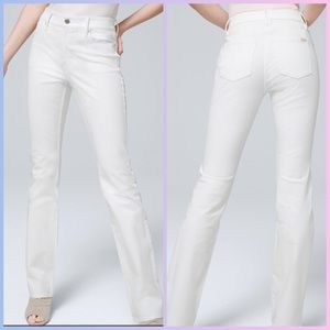 WHBM Sculpted Bootcut High-Rise Jeans size 0R